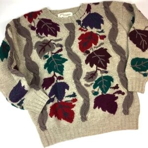 Vintage Wool Norm Thompson Sweater Size Small
